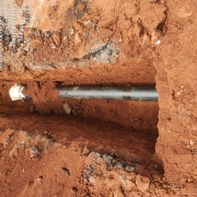 Replacement of AC pipes with DI pipes