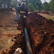 pipe laying 