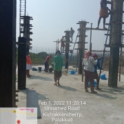 22LL karimkunnam OHSR -inside column concreting 2nd lift