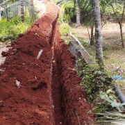 pipe line work