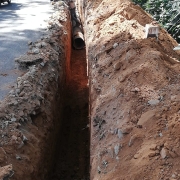 400 MM GRAVITY PIPE LAYING