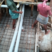 Culvert construction RCC work at Krishna Nagar Peroorkada