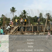 Concreting of Ring beam in CFL01