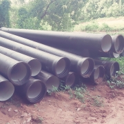 Supplied 2222m 350mm DI K9 supplied for CWPM from WTP to Karimkunnam 22LL OHSR