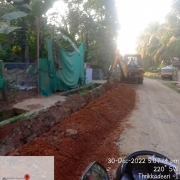 Amabalapara jn to kizhour Road jn     Paruthippara to kizhour Road jn. n749 n748 110mm -HDPE 8kg/cm2