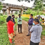 13-08-2021 Joint Inspection conducted  by SE KWA Kochi with BPCL and Railway officials