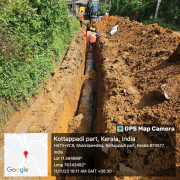 Meppadi -pipe laying 