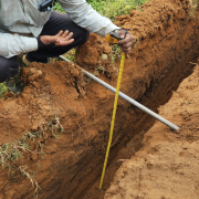 Moopainadu -Pipe laying on progress