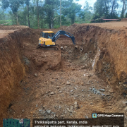 Meppadi -Booster tank site excavation on progress