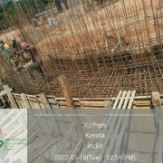 Inner raft concreting in CFL01