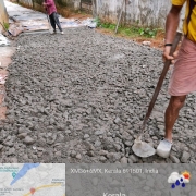460metre road concreting work completed at Nanthirikkal.