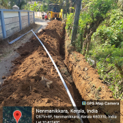 Pipe line extension at Parappukkara GP area