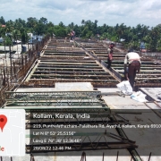 FILTER HOUSE- OHT Slab rebar and shuttering works