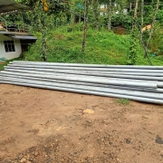 90mm PVC supplied at site