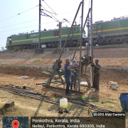 Soil investigation at Railway crossing site