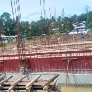 Reinforcement work for slab at 3.75m &4.70m lvl in CWR