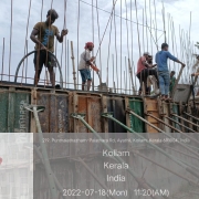 CFL01-Concreting of outer wall (first lift)