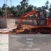 Soil filling near central shaft in CFL01