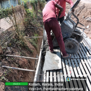 Concreting of rcc wall 2nd lift near south east side of chemical house 