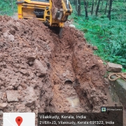 Manjamankala_Uricode road  culvert 300 mm di 
