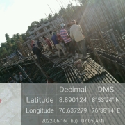 CFL2:-  outer wall concreting started 