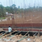  Reinforcement work for slab@3.75 &4.70m lvl in filter house