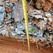 Meppadi -Pipe laying on progress